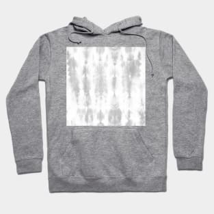 Gray Tie-Dye Pattern Hoodie